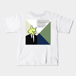 Cattorney At Law Kids T-Shirt